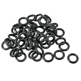 sourcing map Pack of 50 O-rings nitrile rubber seal 13 mm or 8.2 mm i.D. 2.4 mm width