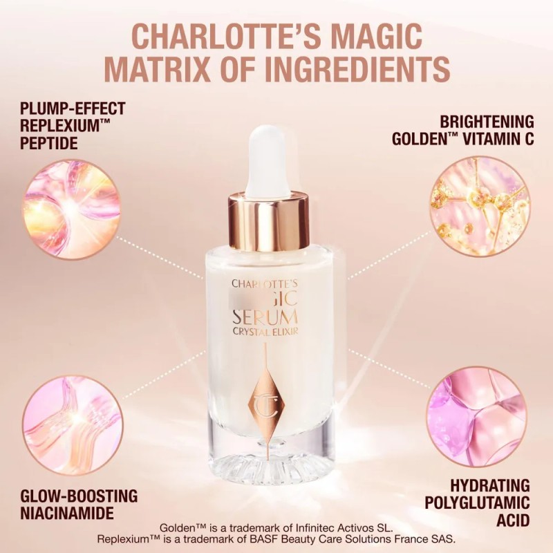 Charlotte Tilbury Magic Serum Crystal Elixir Skincare Set
