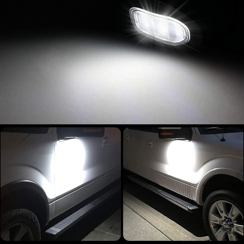 KanSmart For Ram Puddle Lights Compatible with 2010-2019 Dodge Ram