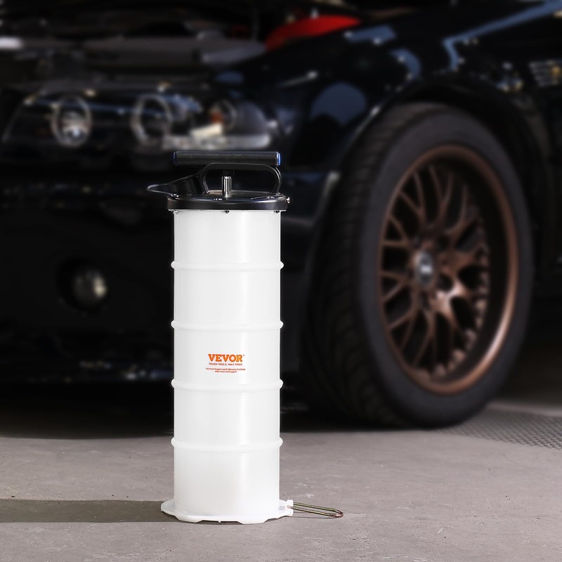 VEVOR 6.5L Manual Fluid Extractor Pump, Oil Changer Vacuum Fluid