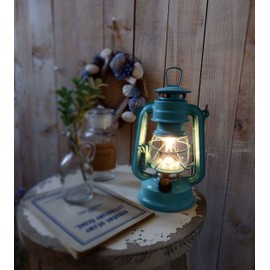 Maruwa Boeki 400691907 Warm Wool LED Feria Lantern, Mint Blue