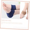 Outanaya 2pairs Breathable Heel Socks Moisturizing Gel Heel Protectors Elastic