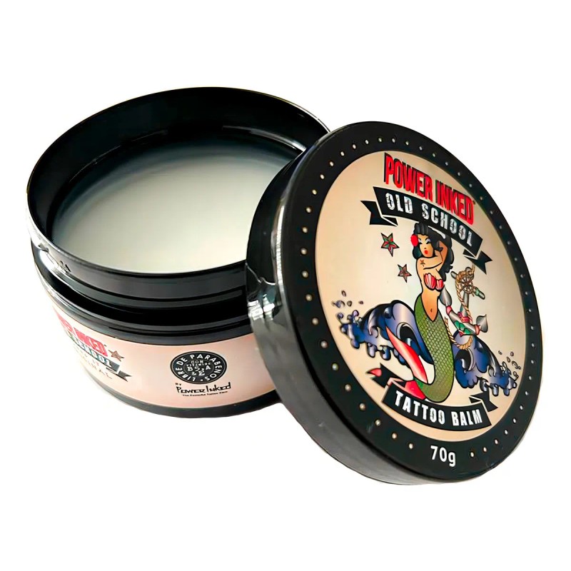 Crema Para El Cuidado De Tatuajes Power Inked 70 Grs