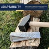 Kings County Tools Wood Splitting Wedge - German Hand-Forged Wood