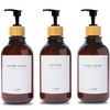 MaisoNovo Refillable Shampoo and Conditioner Bottles | 16.9 fl oz