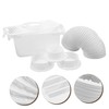 Gatuida 1 Set Indoor Dryer Vent Connector Kit Dirt Filtration