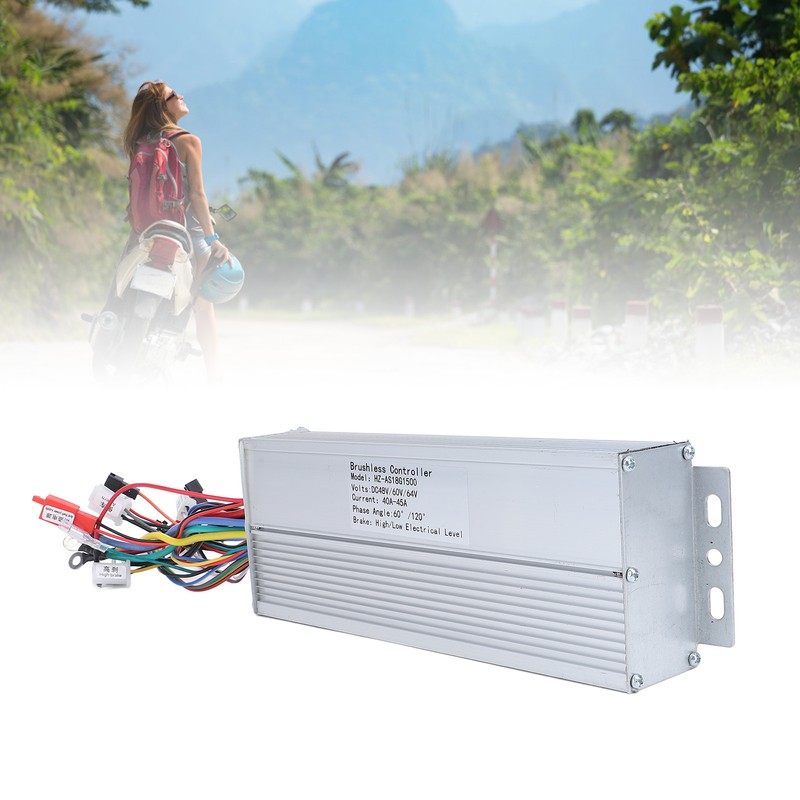 48V 60V 64V 1500W Electric Scooter Controller Intelligent Brushless Motor