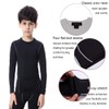 Youth Boys Compression Baseball Shirts & Pants Long Sleeve Athletic