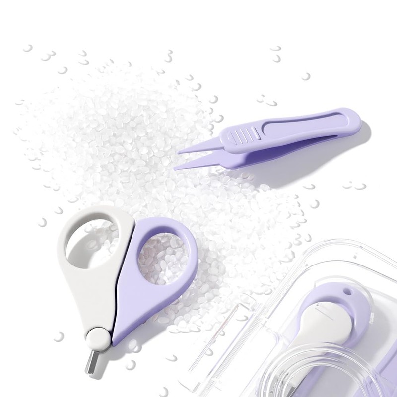 Baby Nail Clippers Kit (Purple)