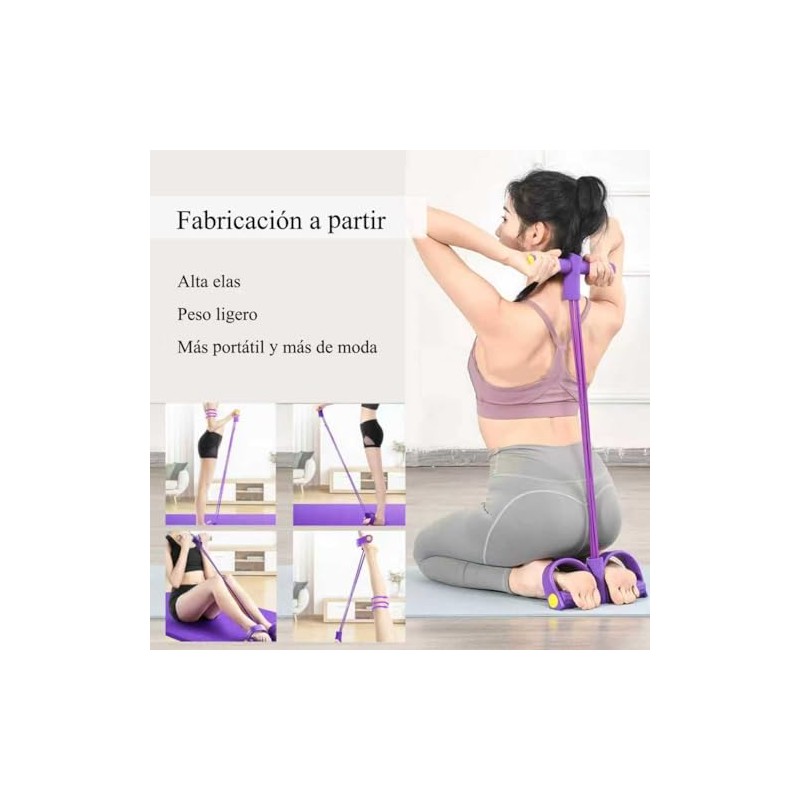 Bandas de resistencia para fitness, extractor de tobillo de 4
