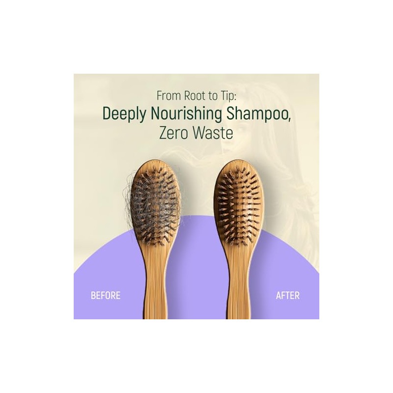 Barra de champú sólido y jabón para el cabello con