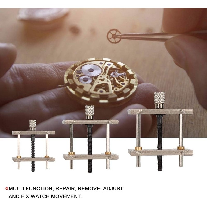 Soporte de movimiento de reloj, herramienta de reparación de reloj