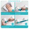 LORESJOY Grab Bars for Seniors, Grab Bar with Suction Cup,