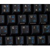 Urdu Keyboard Decals ON Transparent Background with Blue, RED OR