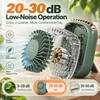Portable Wearable Fan for Outdoor Use – 3-Speed Rechargeable Cooling