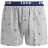 IZOD Mens Boxer Shorts - 4 Pack Performance Knit Cotton