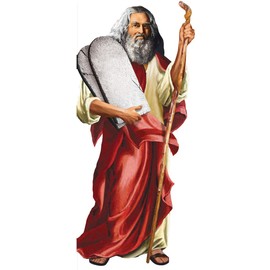Moses Quotable Notable - Greeting Card and Sticker Sheet - Envelope Included