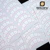420 Pieces Lash Mapping Stickers, Lash Extensions Five-Point Positioning Stickers,