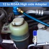 Gyinere R12 to R134a Conversion Kit,R12 to R134a Adapter,R134a Adapter,R12