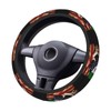 America and Mexico Mexican Mex Flag Steering Wheel Cover for