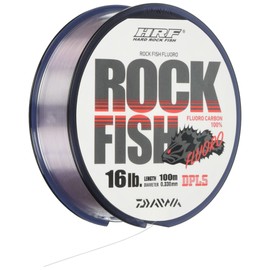 DAIWA FLUORO HRF Rockfish 14lb. 32.4 ft (100 m), Clear Pink