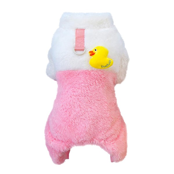 Izefia Dog Sweater Dog Clothes Fleece Dog Woolen Sweater Winter