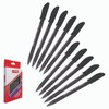 OMEGA Triad Tint Ballpoint Pens, BLACK, Medium Point (1.0 mm),