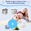 10 Piezas Filtros para Fuente de Gatos de 67oz/2 L