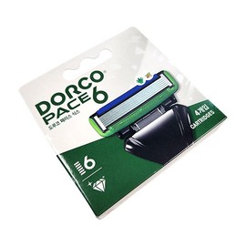 Magic Clean Dorco Face Six Razor Blades 4 Count