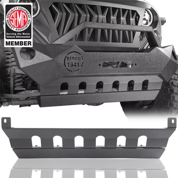 Hooke Road Textured Front Bottom Protective Metal Skid Plate For