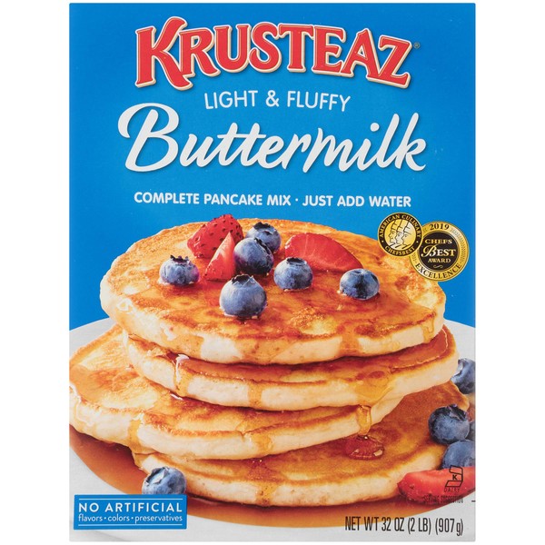 Krusteaz Complete Pancake Mix, Buttermilk, 32 oz