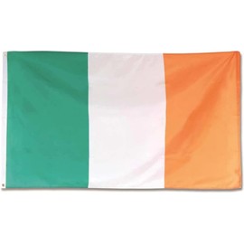 Henbrandt Ireland Flag Tricolour Irish Flag UK Flags 5FT x 3FT with Eyelets