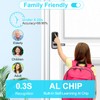 Smart Door Lock with Handle,Fingerprint Exterior Locks,Wireless APP Control, Keyless