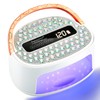 UV LED Nail Lamp, Rechargeable Cordless Nail Dryer for Gel