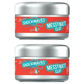 Shockwaves (Pack of 2) Go Matt Clay X 75 ml