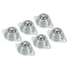 PATIKIL Roller Ball Transfer Bearing 3/4", 6 Pack Load 44lbs