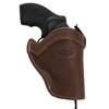 Barsony Brown Leather Western Style Holster for Taurus 85; 405;