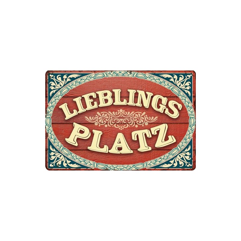 Weatherproof 30 x 20 cm Tin Sign - Favourite Place