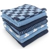 Ecovask Daily Use Dish Cloth 7pc Variety Pack Organic Cotton,