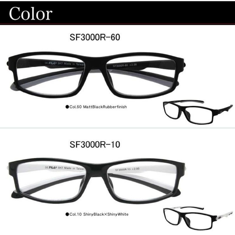 Enix SF3000R-10 +1.50 Reading Glass, Black and White