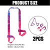 JYNXOR Pack of 2 Carrying Strap Yoga Mat, Colourful Yoga