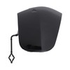 Front Bumper Tow Hook Eye Cover 51117376447 Black Tow Hook