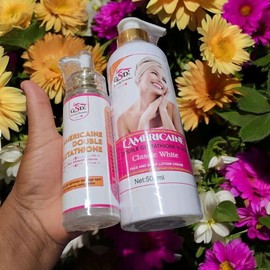 Super glowing and hyperpigmentation body kit . 100% Bio and organic. 100% effective.  for all type of skin. - Specification: Body lotion & serum