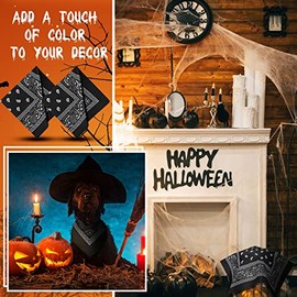 Handepo 100 Pack Bandanas Unisex Paisley Bandanas Bulk Multi Purpose Cowboy Head Wrap Necktie Face Cover Party Supplies, 21.26 inches (Stylish, Multicolor)