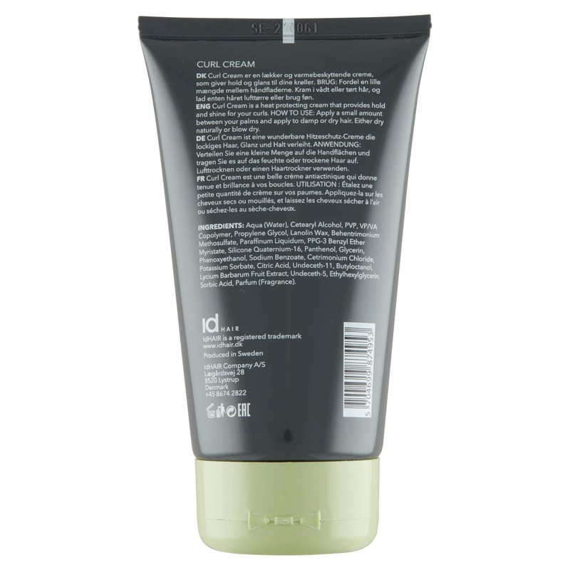 IdHAIR - Curl Cream - Highlights Curls - Adds Moisture