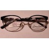 Sean John SJLO 6014 001 Shiny Black Shiny Gold Eyeglass Frames 54-21-145 NWT
