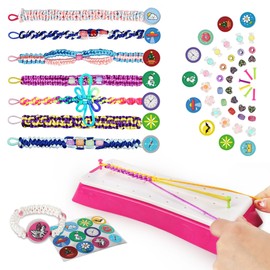 GIAT Friendship Bracelet Making Kit for Girls - Crafts for Girls 8-12 Years Old, DIY Arts and Crafts Toys for Kids Age 6, 7, 8, 9, 10, 11, 12 Years Old, Best Gifts Ideas for Girls