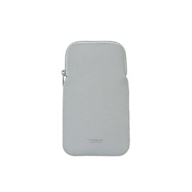 Foodman DSK Lunch Box Case, Thin Lunch Box, 13.5 fl oz (400 ml), Light Gray, Perfect Fit, Elastic Fabric, Portable, Smart, Work or School Commute, CBJAPAN