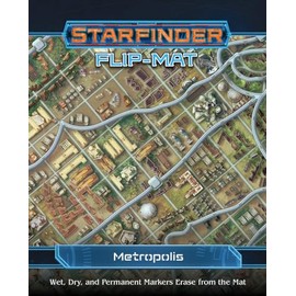 Starfinder Flip-Mat: Metropolis