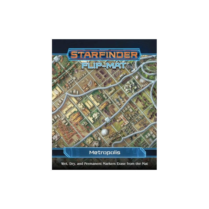 Starfinder Flip-Mat: Metropolis